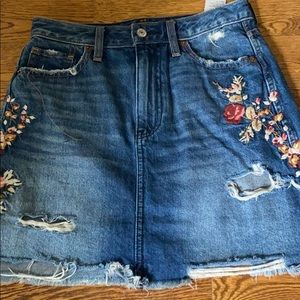 jean skirt
